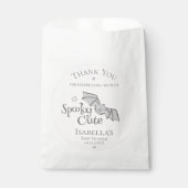 Roze Spooky Schattigee Vleermuizen Baby Halloween Bedankzakje (Voorkant)