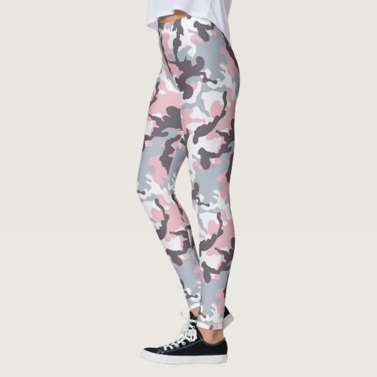 Roze Sportieve Camo - Legging (Links)