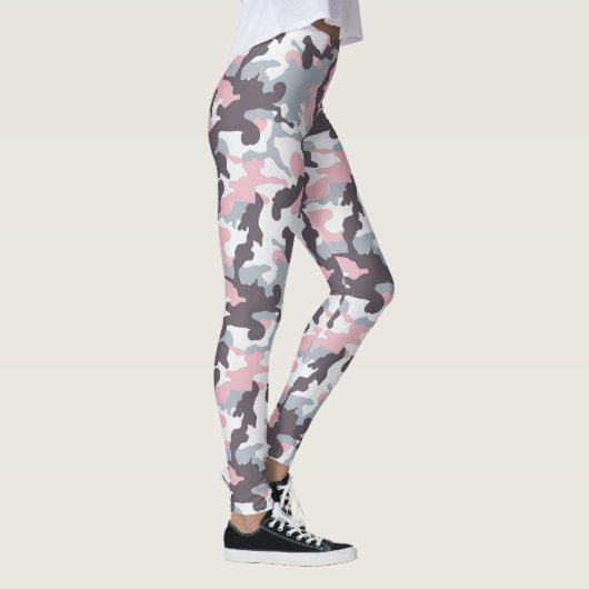Roze Sportieve Camo - Legging (Rechts)