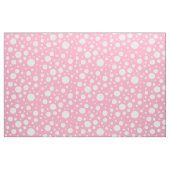 Roze spots stof (Yard (91,4 cm))