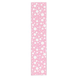 Roze Spots Table Runner Korte Tafelloper