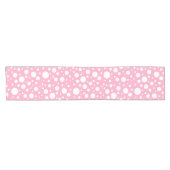 Roze Spots Table Runner Korte Tafelloper (Horizontaal)