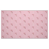 Roze sprankelende kerst stof (Fat Quarter)