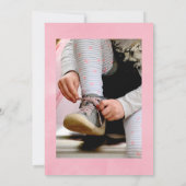 Roze Spring Cherry Blossom Celebration of Life Kaart (Achterkant)