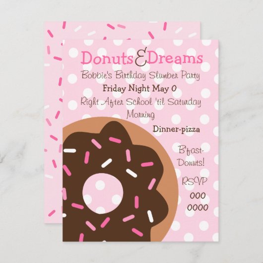 Roze sprinkhaan kaart (Voorkant / Achterkant)