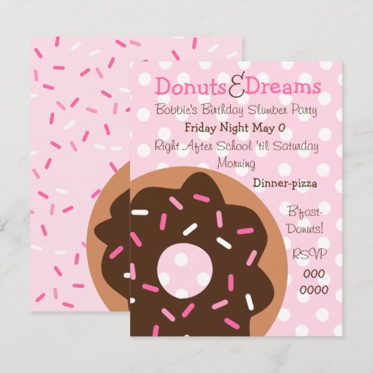 Roze sprinkhaan kaart (Voorkant / Achterkant)