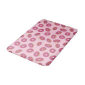 Roze Sprinkle Donut Patroon Badmat (Gekanteld)