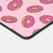 Roze Sprinkle Donut Patroon Bureaumat (Hoek)