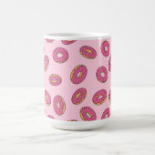 Roze Sprinkle Donut Patroon Koffiemok (Center)