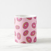 Roze Sprinkle Donut Patroon Koffiemok (Center)