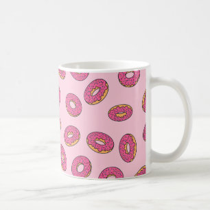 Roze Sprinkle Donut Patroon Koffiemok