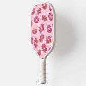 Roze Sprinkle Donut Patroon Pickleball Paddle (Links)