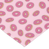 Roze Sprinkle Donut Patroon Tafelkleed (Gekanteld)