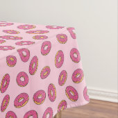 Roze Sprinkle Donut Patroon Tafelkleed (Voorbeeld)