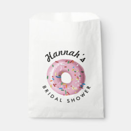 Roze Sprinkle Donut Shop Vrijgezellenfeest Favor B Bedankzakje