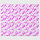 Roze Sprinkles Patroon Aangepast Cadeaupapier (Vlak)