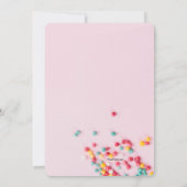 Roze sprinkletschoeisel kaart (Achterkant)