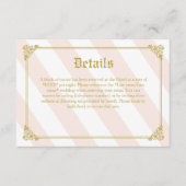 Roze sproeikaart informatiekaartje (Voorkant)