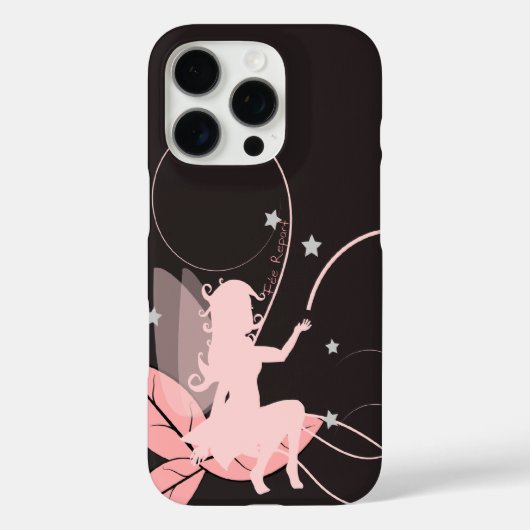 Roze sprookje en sterren Case-Mate iPhone case (Achterkant)