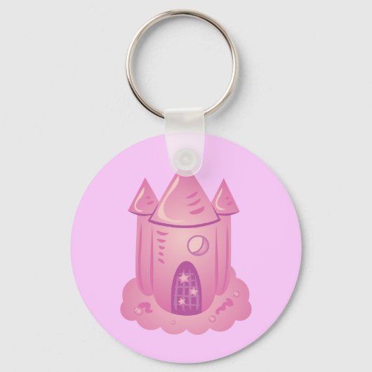 Roze sprookje sleutelhanger (Voorkant)