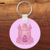 Roze sprookje sleutelhanger (Voorkant)