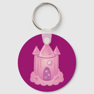 Roze sprookje sleutelhanger