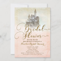 Roze Sprookjesboek Kasteel Bruidsdouche