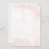 Roze Sprookjesprinses Kasteel meisje Verjaardag Kaart (Achterkant)