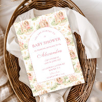 Roze Sprookjestuin Baby Shower