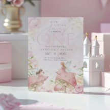 Roze Sprookjeszwam Eerste Verjaardag Tuin