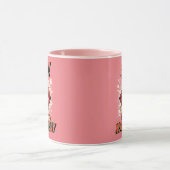 Roze - Ssst! Vandaag geen koffie Mok (Midden)