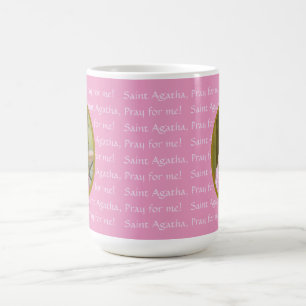 Roze St. Agatha (M 003) 0,44 l. Grote koffiemok