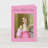 Roze St. Agatha (M 003) - Aanmoedigingskaart 1 Kaart (Voorkant)