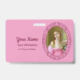 Roze St. Agatha (M 003) Badge 1