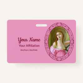 Roze St. Agatha (M 003) Badge 1