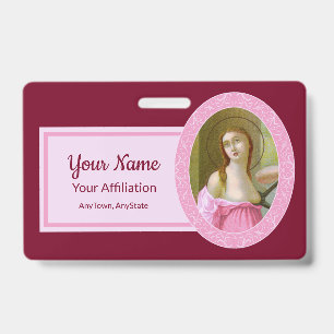 Roze St. Agatha (M 003) Badge 2