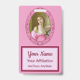 Roze St. Agatha (M 003) Badge 3