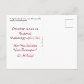 Roze St. Agatha (M 003) Briefkaart 2 (Achterkant)