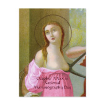 Roze St. Agatha (M 003) Briefkaart 2