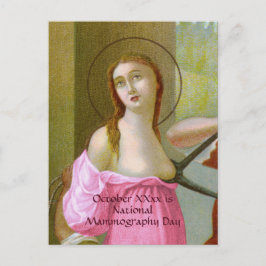 Roze St. Agatha (M 003) Briefkaart 2