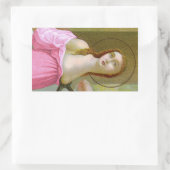 Roze St. Agatha (M 003) Rechthoekige Sticker (Tas)