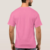 Roze St. Patrick's Day Bedrijfs T-Shirt (Achterkant)