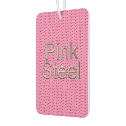 Roze Staal auto luchtverfrisser (Links)