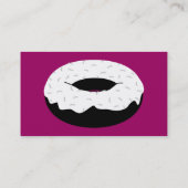 roze staal DONUTS Visitekaartje (Achterkant)