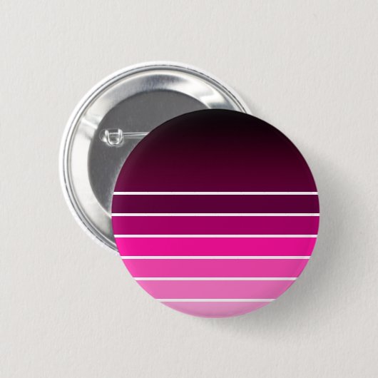 roze staal ronde button 5,7 cm (Voorkant /achterkant)