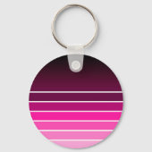 roze staal sleutelhanger (Voorkant)