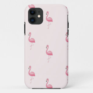Roze staande flamingo Case-Mate iPhone case