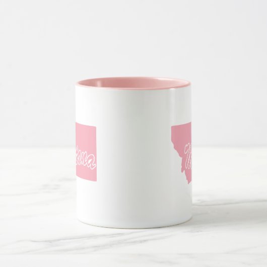 Roze staat Montana Mok (Midden)