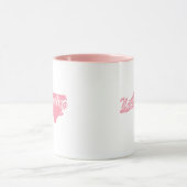 Roze Staat North Carolina Vorm Mok (Midden)