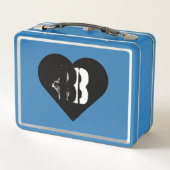 Roze Stakelige Hart Cybersigilism Lunchbox (Achterkant)